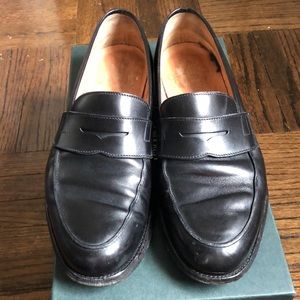 Crockett & Jones Grantham2 Leather Slip On Loafers